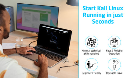 Clé USB bootable Beamo Kali Linux version 2025.2 pour démarrer, utiliser et installer Kali Linux