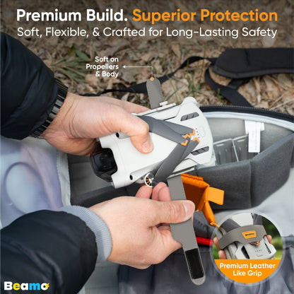 Support de sangle d'hélice Beamo pour DJI Air 3/3s, accessoire de protection pour le transport et le voyage