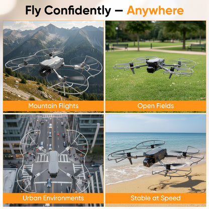 Protection d'hélices Beamo pour drone DJI Air 3S/Air 3, accessoire de protection des pales pour un vol en toute sécurité